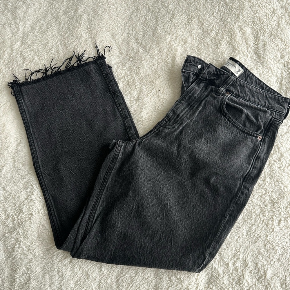 Abercrombie & Fitch Black Curve Love Jeans